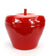 Contemporary Thai lacquerware - Red Apple Design - 3 Sizes - farangshop-co