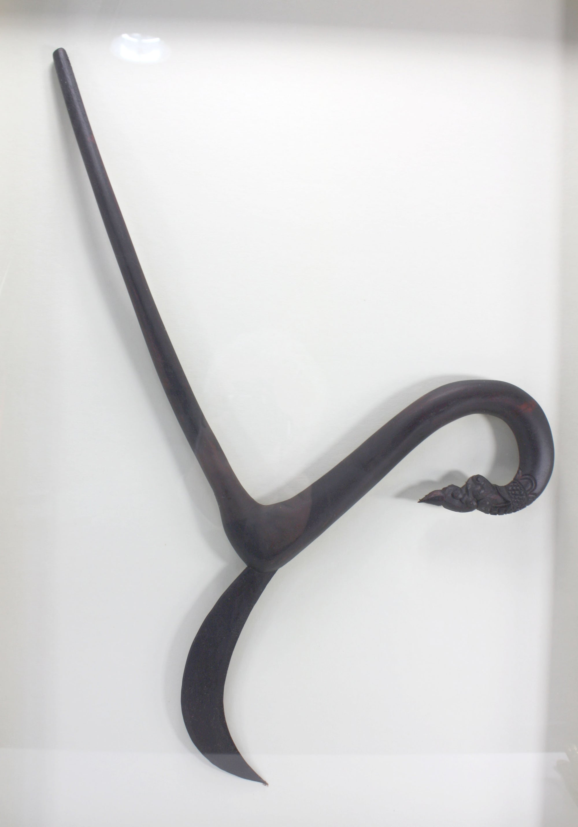 Cambodian Rice Sickle, Framed Display, 76cm x 56cm. Pair available.