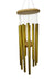 Metal wind chimes, Large Size 90cm long, 12 x Gold Aluminium Tubes - farangshop-co