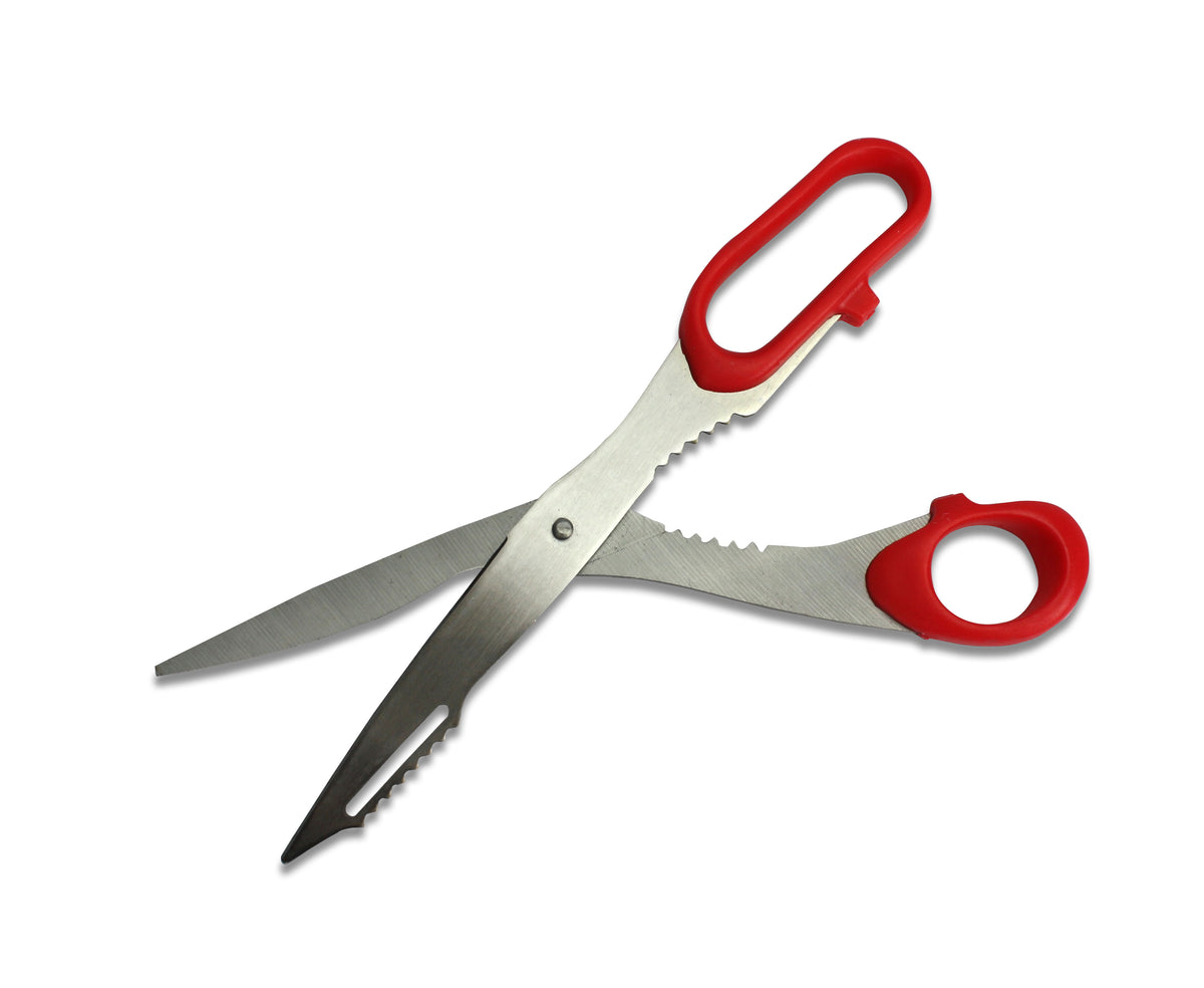 Crab Scissors, 20cm Stainless Steel, Detachable Blades for Cleaning