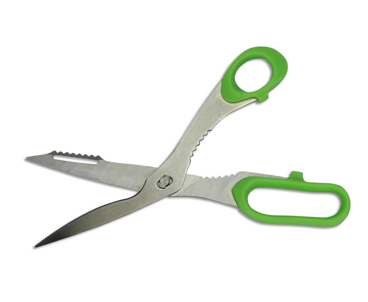 Crab Scissors, 20cm Stainless Steel, Detachable Blades for Cleaning