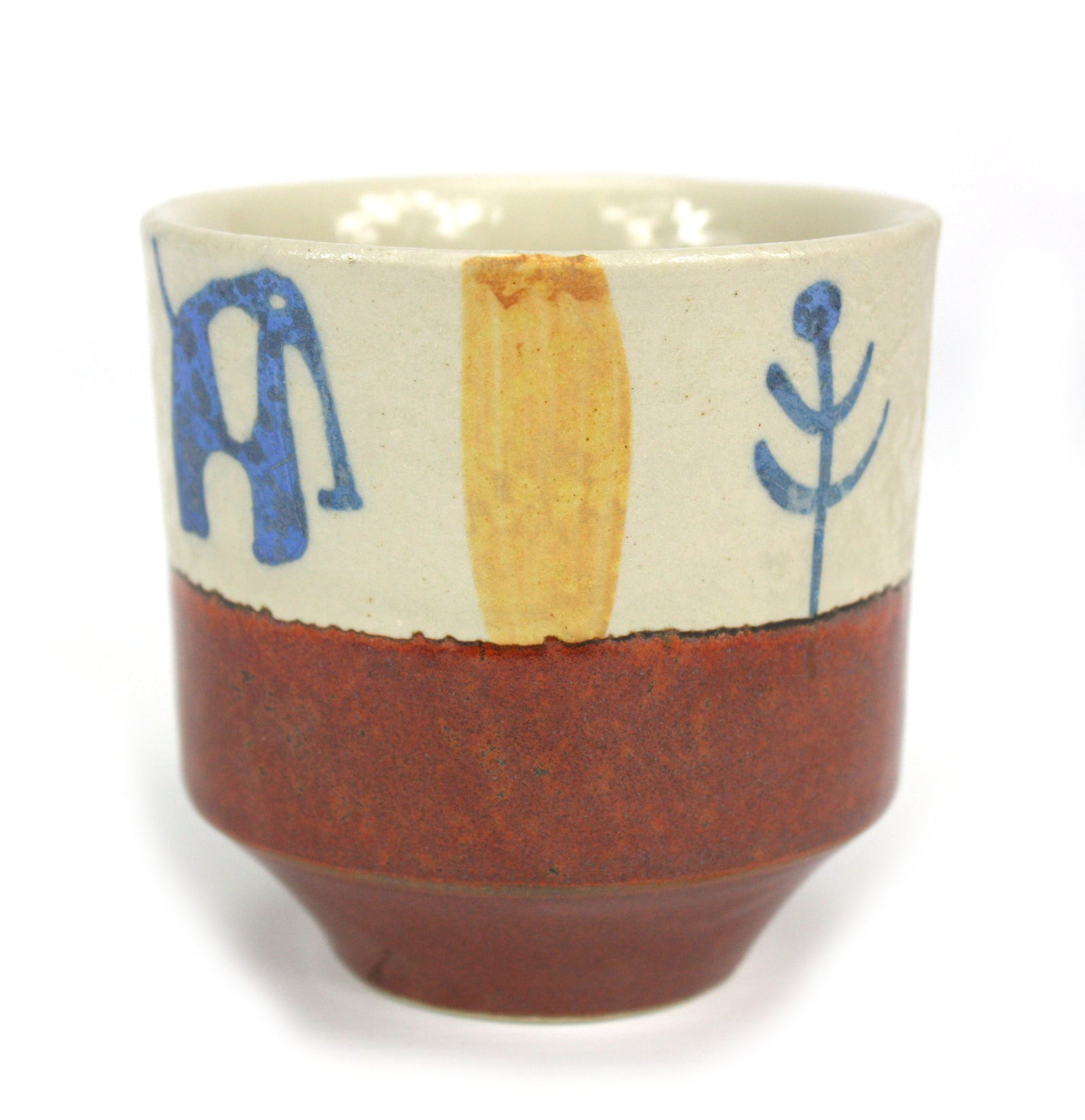 Thai ceramic Sugar Bowl - Design SB1, hand decorated - farangshop-co