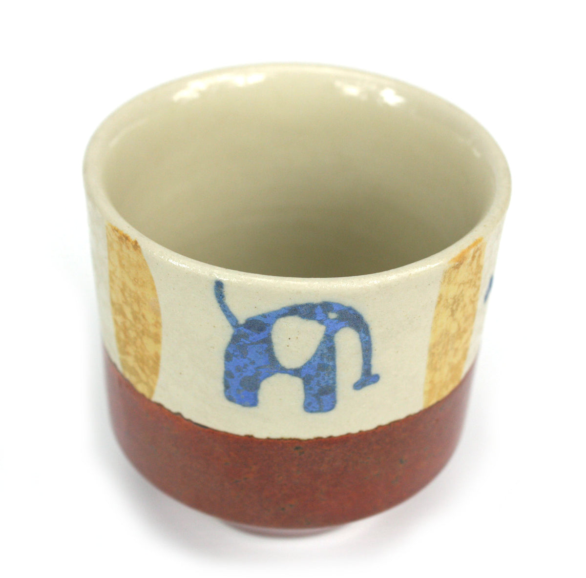Thai ceramic Sugar Bowl - Design SB1, hand decorated - farangshop-co