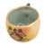 Thai ceramic Coffee cup / tea cup, Small - Design S4, hand decorated - farangshop-co