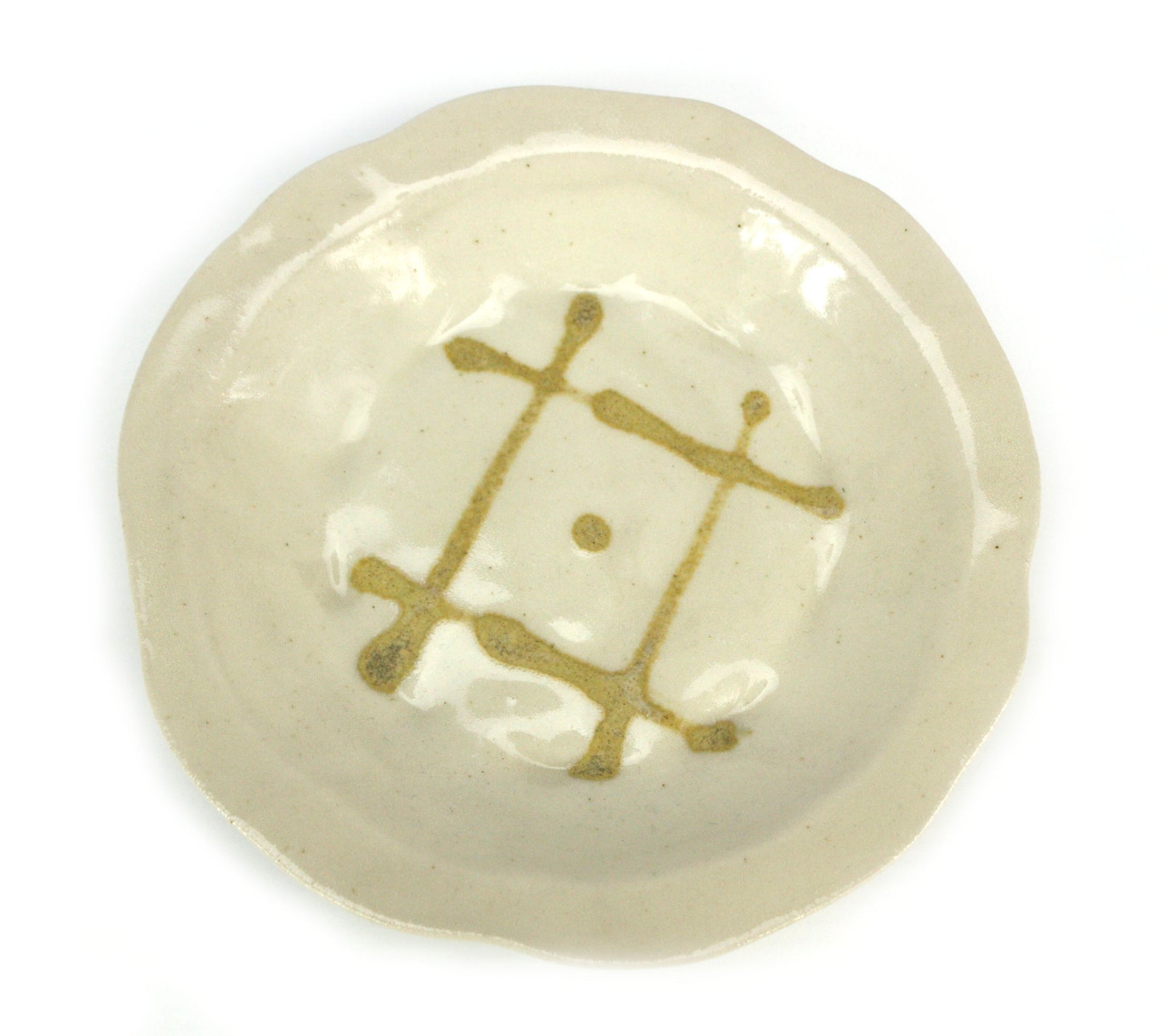 Thai ceramic Saucers, 14cm Medium - Design SC1, hand decorated - farangshop-co