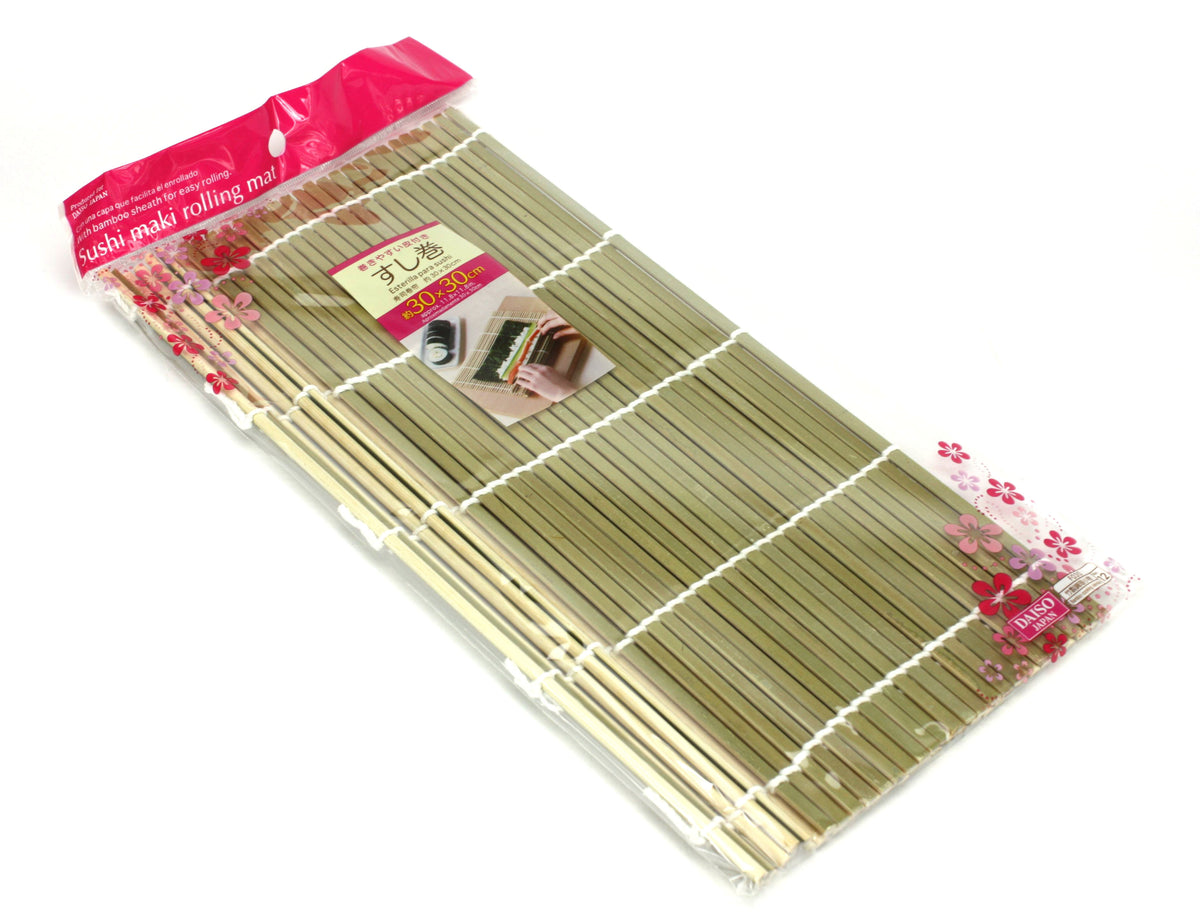 Japanese Bamboo Sushi Maki Rolling Mat, 30cm x 30cm