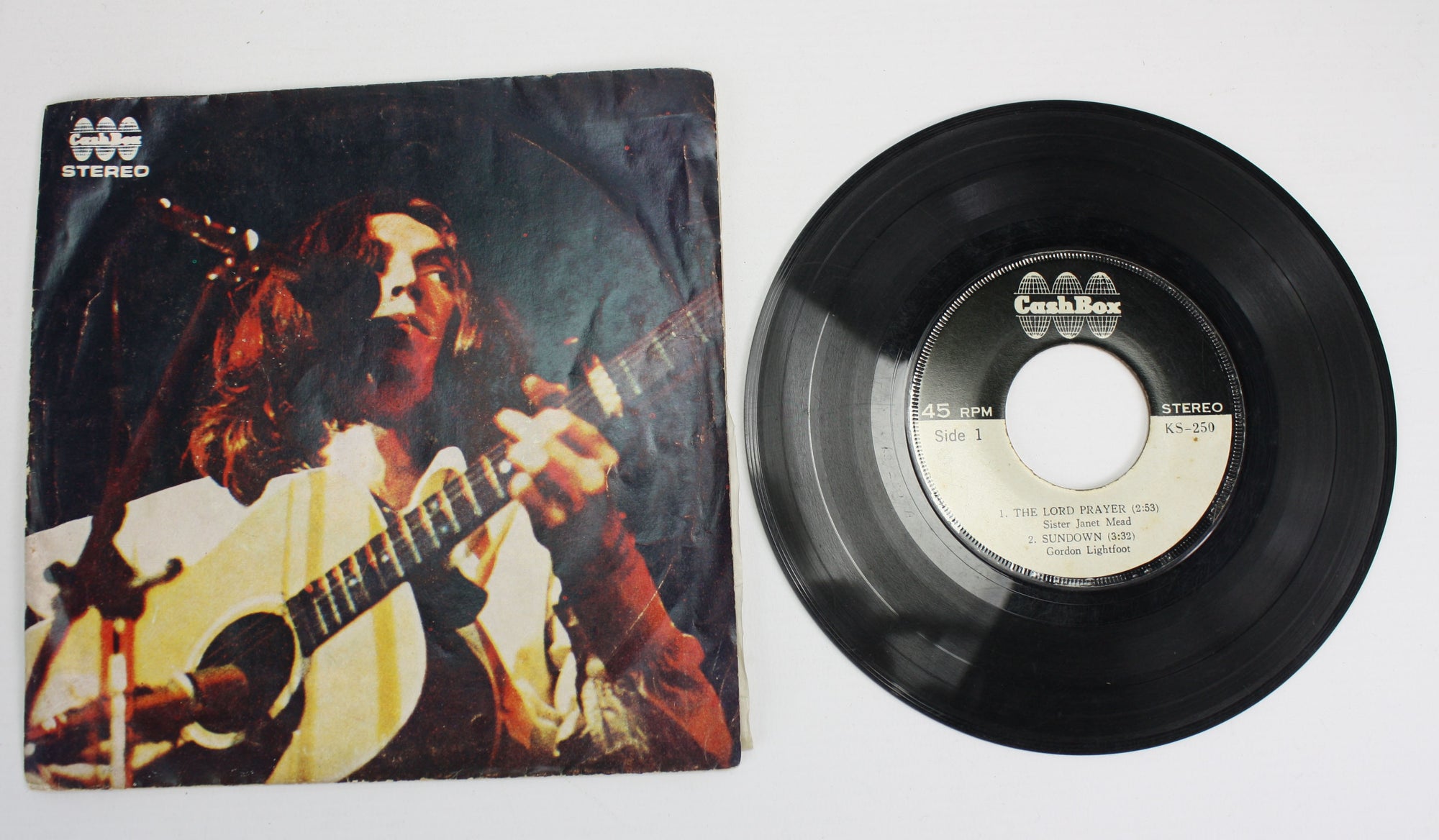 Rare Thai 7" 45 EP: Paul McCartney & Wings, Abba, Gordon Lightfoot, Sister Janet Mead - farangshop-co