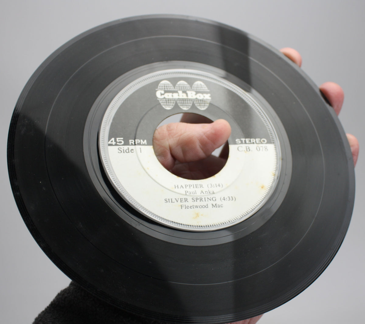 Rare Thai 7&quot; 45 EP: Fleetwood Mac - Silver Springs, Paul Anka, David LaFlamme, Stephen Bishop - farangshop-co