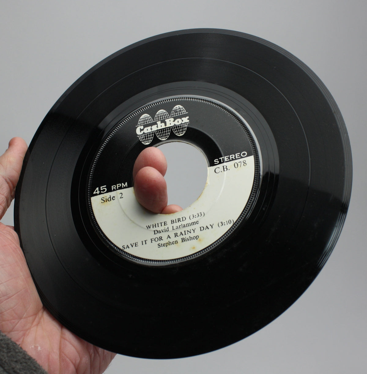 Rare Thai 7&quot; 45 EP: Fleetwood Mac - Silver Springs, Paul Anka, David LaFlamme, Stephen Bishop - farangshop-co