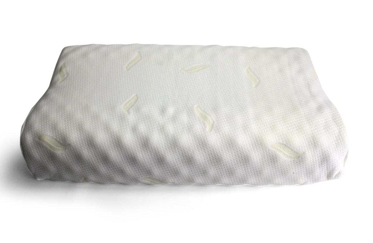 Thai natural latex herbal pillow, 60cm x 36cm x 13cm. - farangshop-co