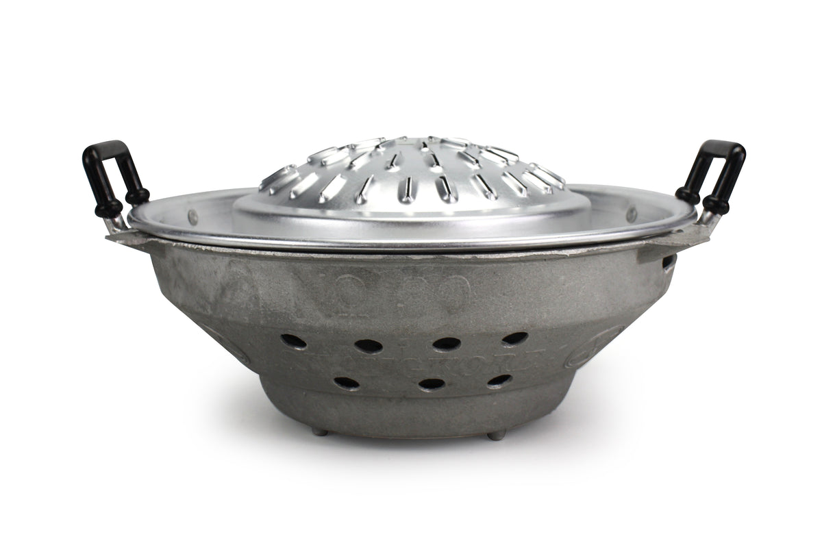 Traditional Metal Thai, Laos, Korean Barbecue: 2 sizes: 30cm, 40cm. Muh Ka Ta. Mookata. - farangshop-co