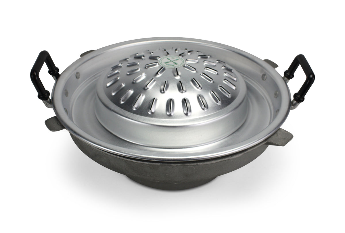 Traditional Metal Thai, Laos, Korean Barbecue: 2 sizes: 30cm, 40cm. Muh Ka Ta. Mookata. - farangshop-co