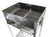Traditional Upright Metal Thai Barbecue Grill with bar supports - 16 x 12 inch size - farangshop-co