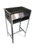 Traditional Upright Metal Thai Barbecue Grill with bar supports - 16 x 12 inch size - farangshop-co