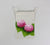 Handmade cotton drawstring pouch, handpainted in Thailand - farangshop-co