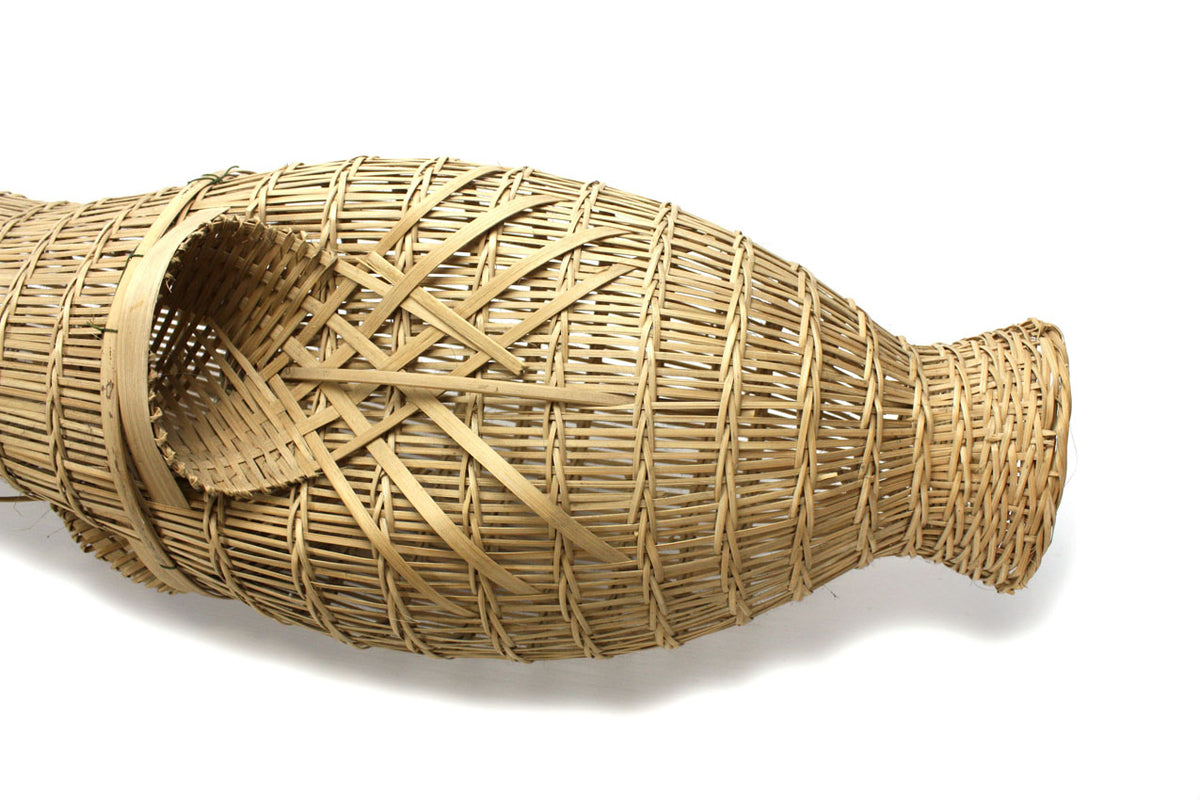 Thai fishing basket long style (large) - fish trap - farangshop-co