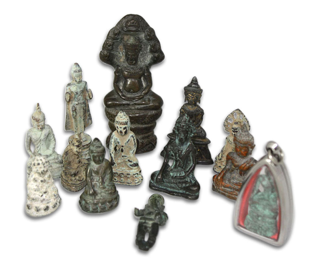 Antique Buddhist amulets – different styles and prices - farangshop-co