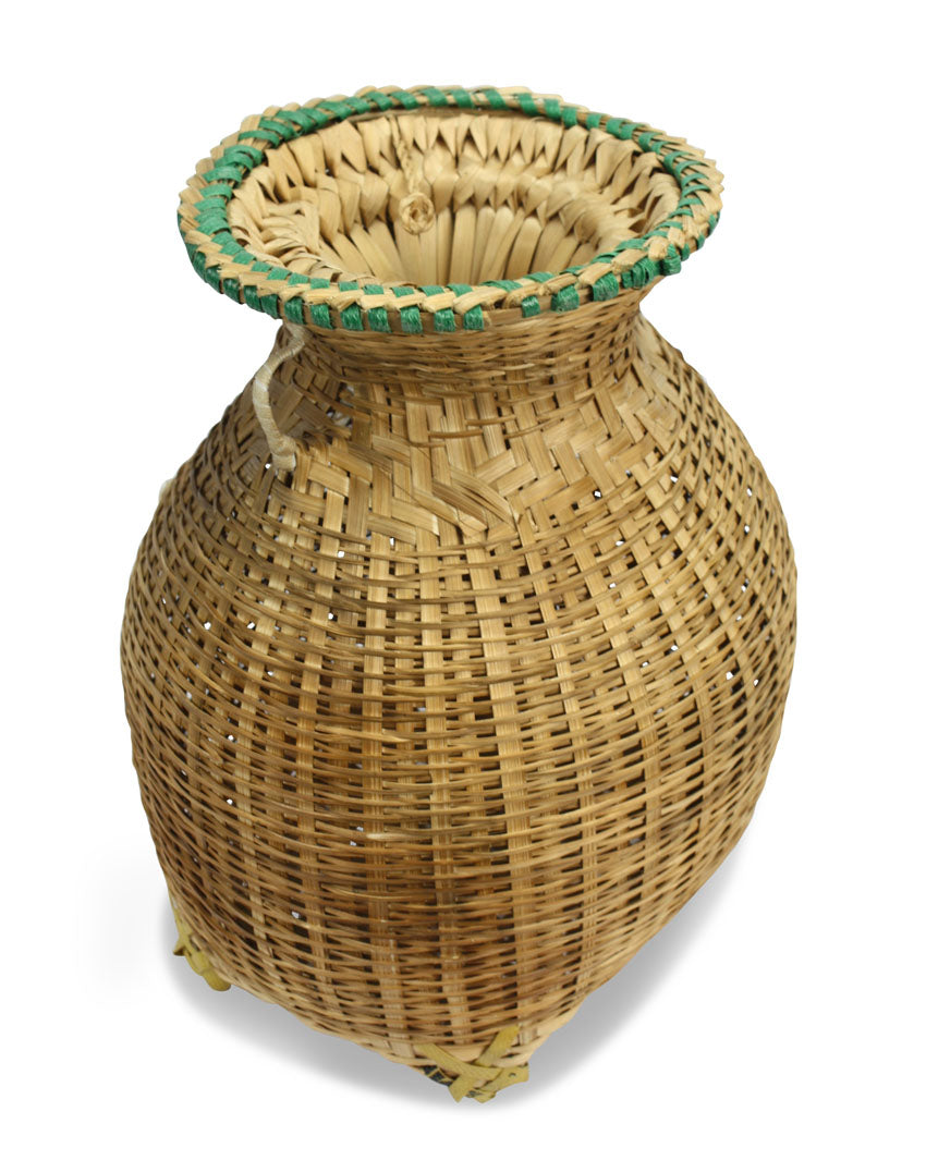 Thai fishing basket round style - fish trap - 2 sizes - farangshop-co