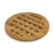 Round Bamboo Potholder Trivet Pot Stand - farangshop-co
