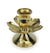 Thai Brass Flower design candle holders - 2 sizes - farangshop-co