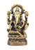 Medium Brass Metal Seated Ganesh Statues - Amulets, 5cm - 9cm high, Selection to Choose from - farangshop-co