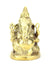 Medium Brass Metal Seated Ganesh Statues - Amulets, 5cm - 9cm high, Selection to Choose from - farangshop-co