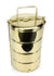 Thai Brass Food Carrier, Pinto Box, 4 bowls - farangshop-co
