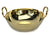 Thai Brass Wok, Shiny Finish, 30cm diameter - farangshop-co