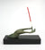 Raised Buddha hand incense or tealight candle holder - small bronze metal - farangshop-co