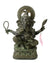 Large Bronze Metal Seated Ganesh Statue, 40cm high, GAN608 - farangshop-co