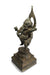 Ganesh statue, bronze look metal - extra large, 77cm - farangshop-co