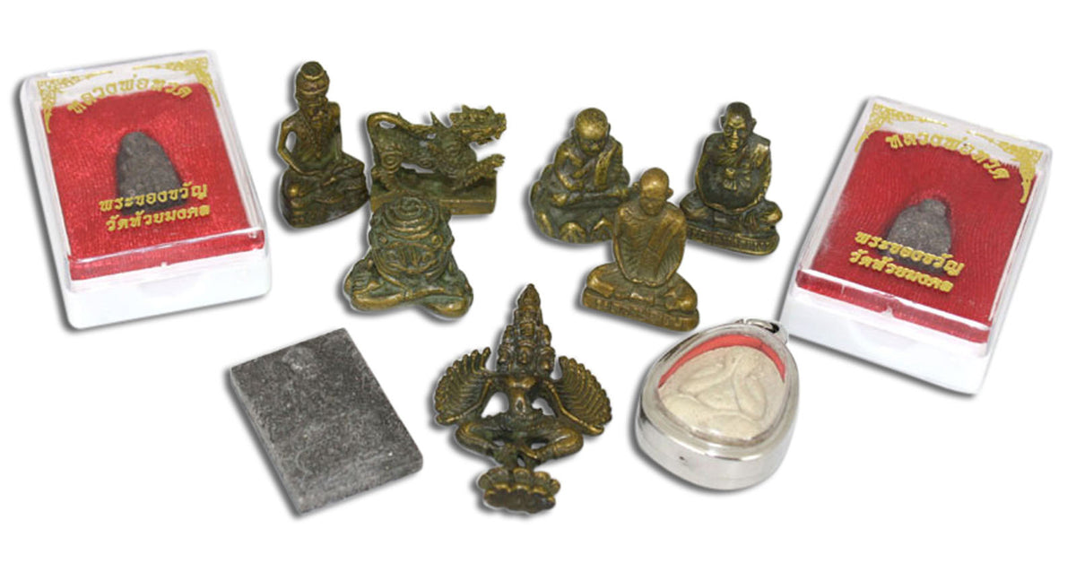 Small Buddhist amulets – different styles and prices - farangshop-co