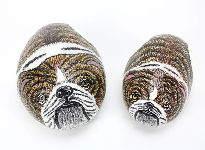 Hand painted animals on rocks - many different ones to choose from - farangshop-co