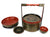 Burmese Lacquerware Food Carrier - Large Htamin-gyaing - farangshop-co