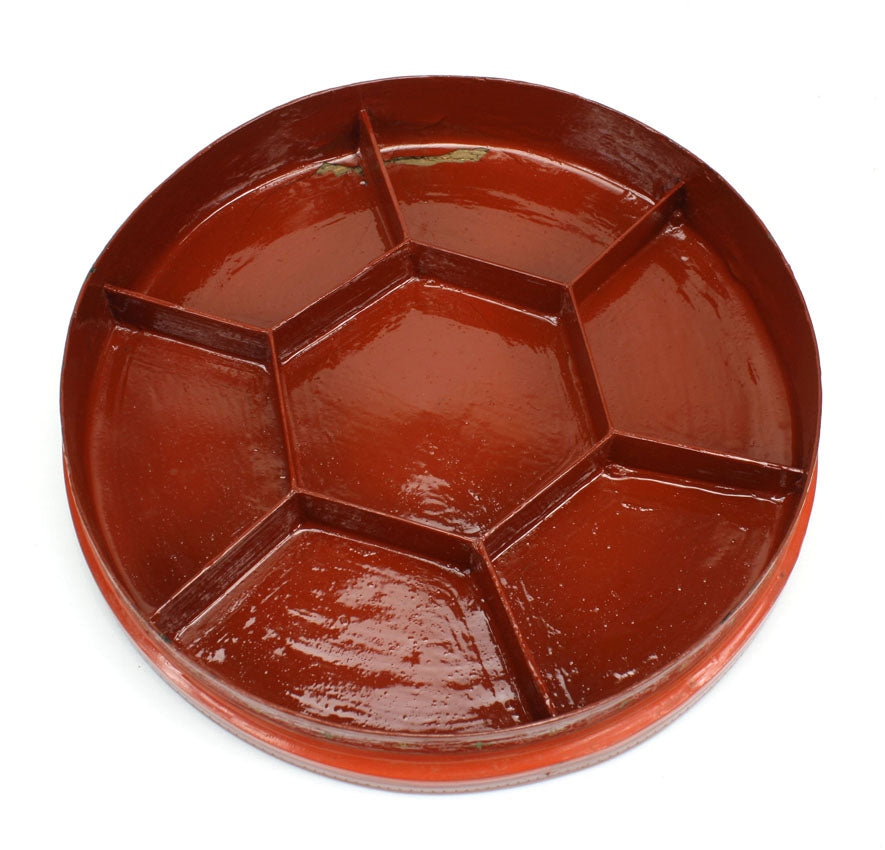 Burmese Lacquerware snack box, cho-chin-hte - farangshop-co