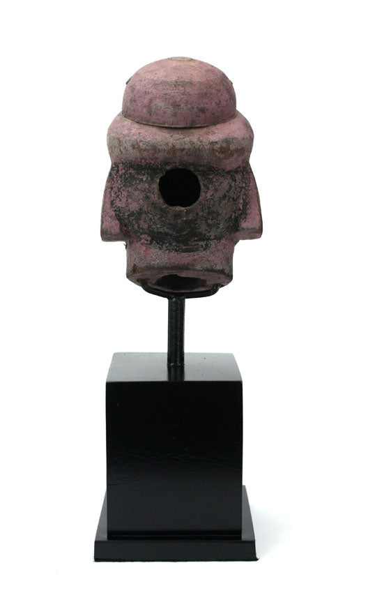 Traditional Vintage Burmese Puppet Head on Stand - different styles - farangshop-co