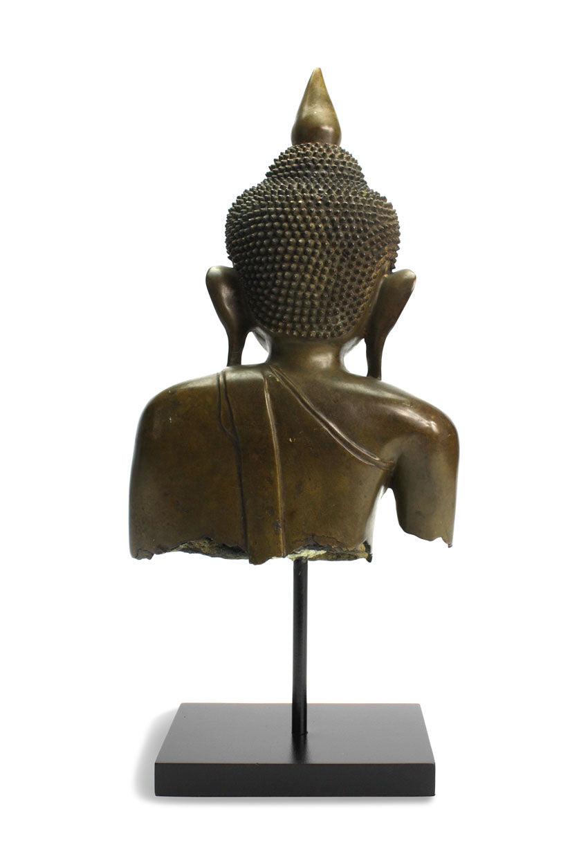 Burmese Bronze Buddha torso, Shan States, 43cm. - farangshop-co
