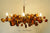 Thai lighting - Natural reclaimed wood Chandalier. XL Extra large 120cm. - farangshop-co