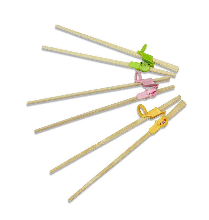 Cute Japanese Training Chopsticks Supports for Children - Set of 3 - farangshop-co