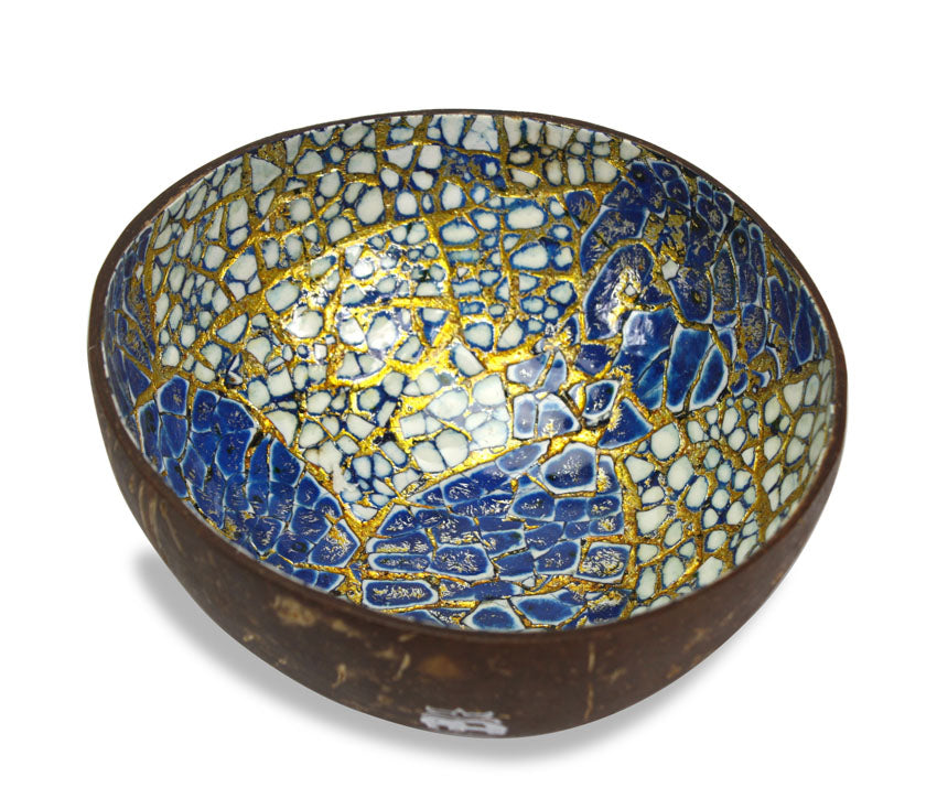 Thai Coconut Shell Bowl - Different Colours Available - farangshop-co