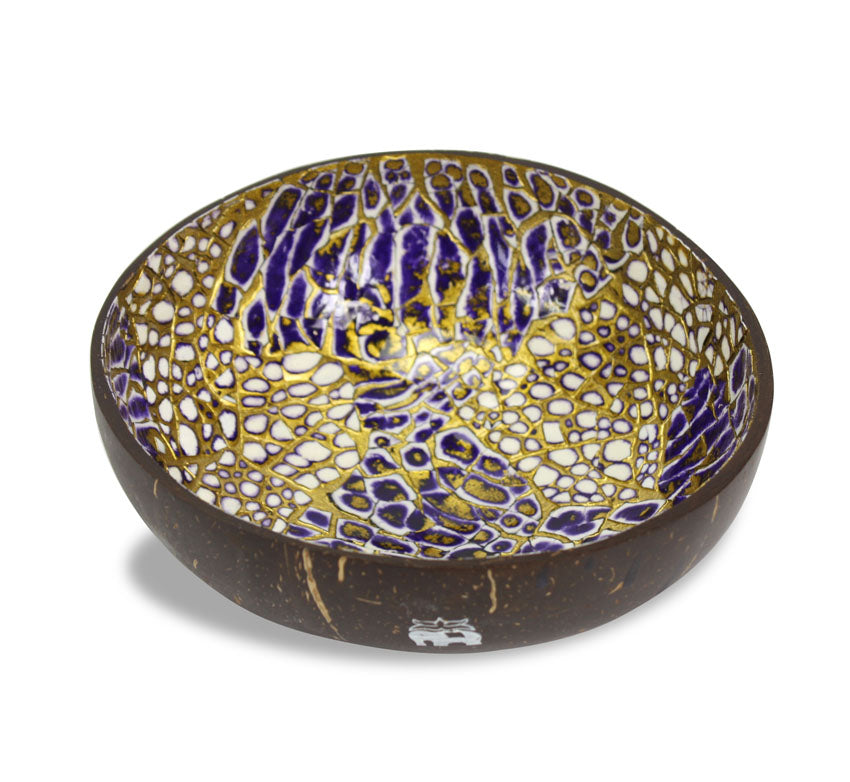 Thai Coconut Shell Bowl - Different Colours Available - farangshop-co