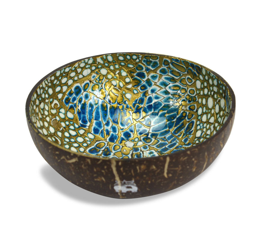 Thai Coconut Shell Bowl - Different Colours Available - farangshop-co