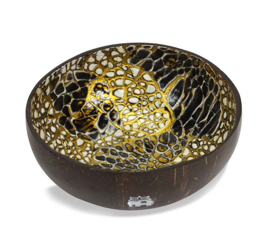 Thai Coconut Shell Bowl - Different Colours Available - farangshop-co