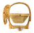 Foldable Fruit Bowl Basket, Elephant Design - folds flat - farangshop-co