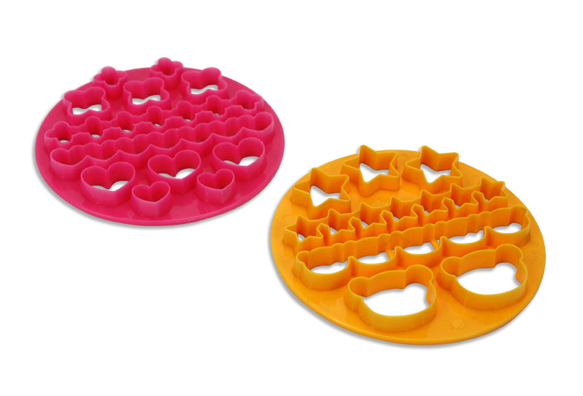 Cute Japanese Food Mold for Kids bento box meals - 2 piece set - farangshop-co