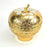 Gold leaf Lanna pumpkin box - 3 sizes, Thai craft - farangshop-co