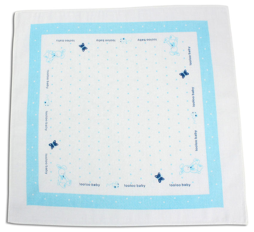 3-Pack of Cotton Handkerchiefs - Squares for Children and Adults - Many different designs to choose from - farangshop-co