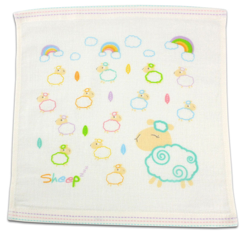 Individual Cotton Handkerchiefs - Squares for Children and Adults - Different designs to choose from - farangshop-co