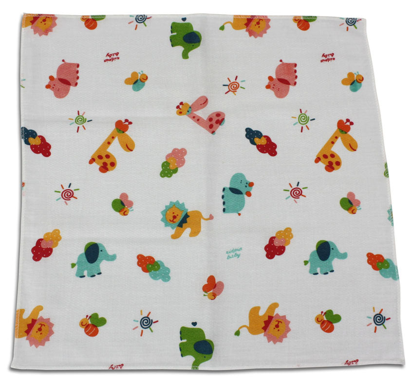 1-Pack of Cotton Handkerchiefs - Squares for Children and Adults - Style NN8 - farangshop-co