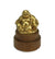 Chinese Happy Buddha Amulet, mounted on wood - Choice of designs - farangshop-co